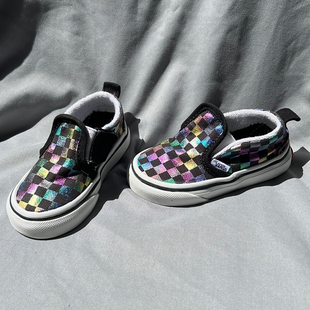 Toddler size 4.5 slip on vans
